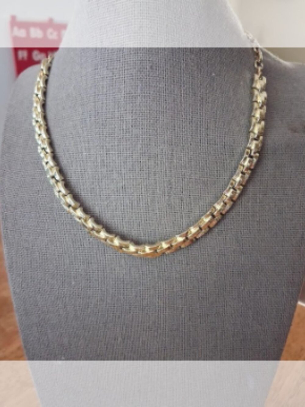 Vintage 15 inch Coro Statement necklace